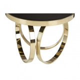 Ragusa Round Coffee Table, Gold
