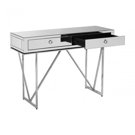 Rovo Console Table, Silver