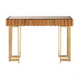 Rivoli Console Table, Gold