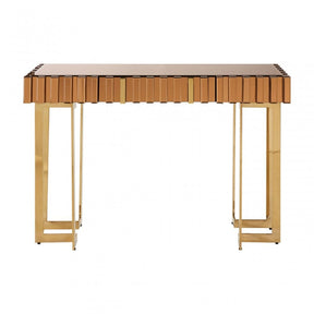 Rivoli Console Table, Gold