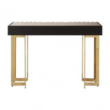 Rivoli Console Table, Gold