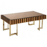 Rivoli Coffee Table, Gold