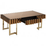 Rivoli Coffee Table, Gold