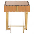 Rivoli Side Table, Gold