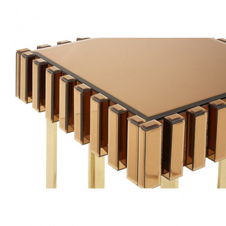 Rivoli Side Table, Gold