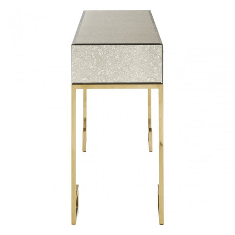 Rieti Console Table, Gold