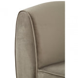 Batix Grey Left Arm Chaise Longue, Grey