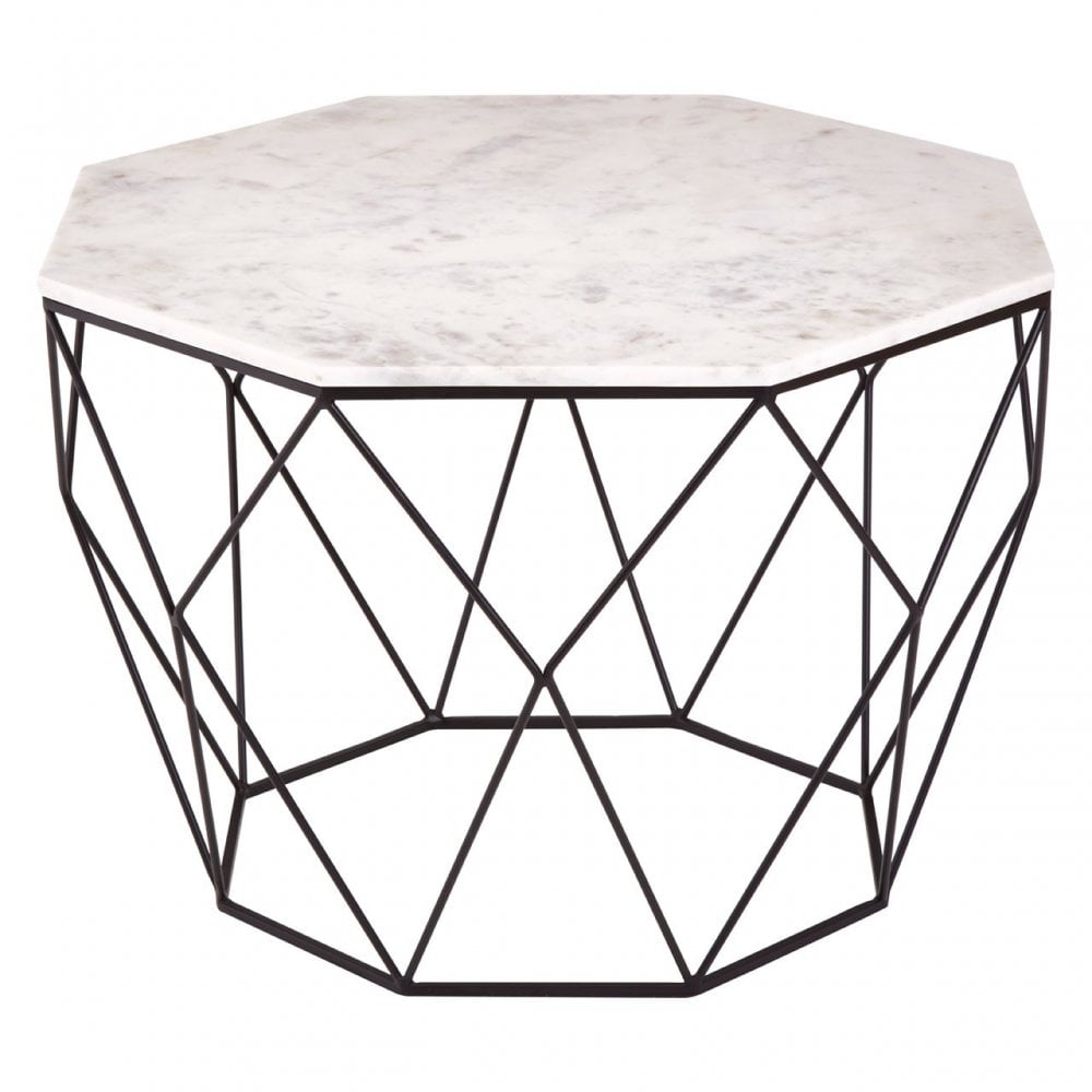 Shalimar Octagon Table, Black