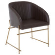 Delta Dining Chair, Brown
