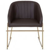 Delta Dining Chair, Brown
