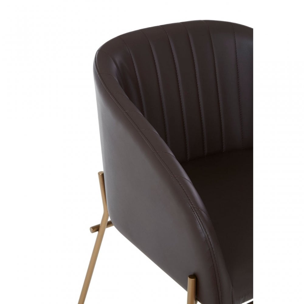 Delta Dining Chair, Brown