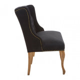 Harrison 2 Seat Black Bench, Black