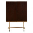 Delta Wine Cabinet, Brown