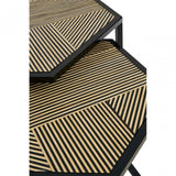 Babita Set Of 2 Side Tables, Natural