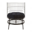 Mantis Black Finish Chair, Black