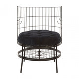 Mantis Black Finish Chair, Black