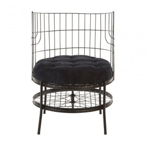 Mantis Black Finish Chair, Black
