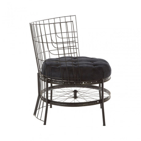 Mantis Black Finish Chair, Black