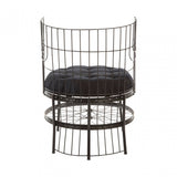 Mantis Black Finish Chair, Black