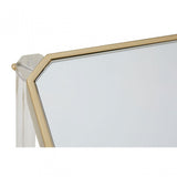 Miley Side Table With Mirrored Top, Gold