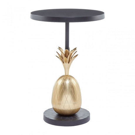 Boho Pineapple Table, Brass