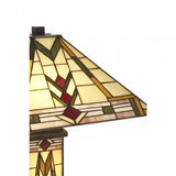 Wisteria Tiffany Table Lamp, Bronze