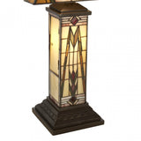 Wisteria Tiffany Table Lamp, Bronze