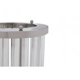 Franklin Large Silver Finish Candle Holder, Silver