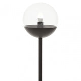 Revive Black Finish Metal Floor Lamp