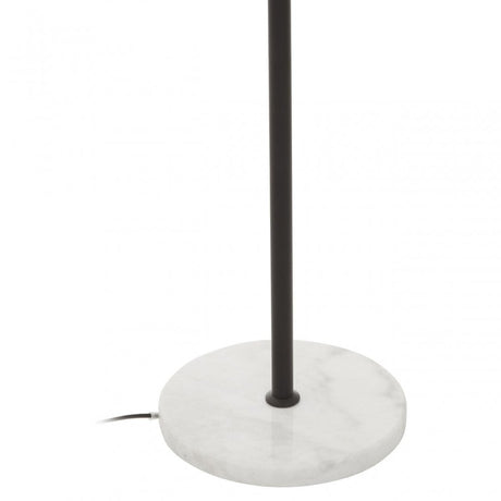 Revive Black Finish Metal Floor Lamp