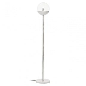 Revive Chrome Finish Metal Floor Lamp