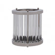 Franklin Small Candle Holder, Silver