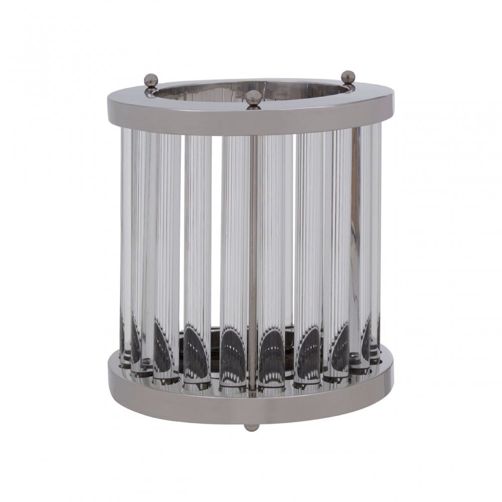 Franklin Small Candle Holder, Silver