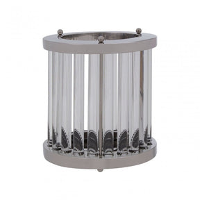 Franklin Small Candle Holder, Silver