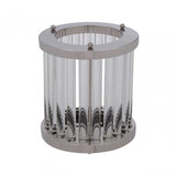 Franklin Small Candle Holder, Silver