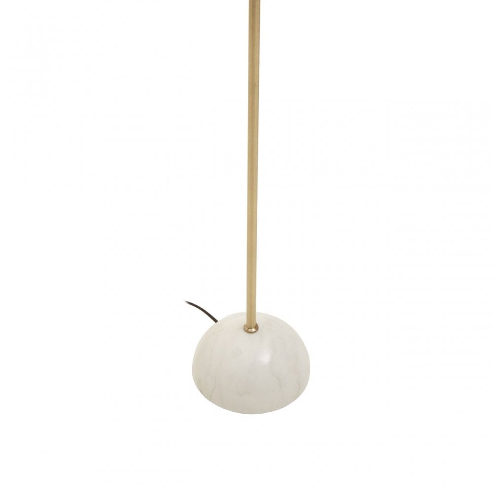 Murdoch Floor Lamp With Black Shade, Black