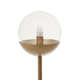 Revive Gold Finish Metal Floor Lamp, Gold