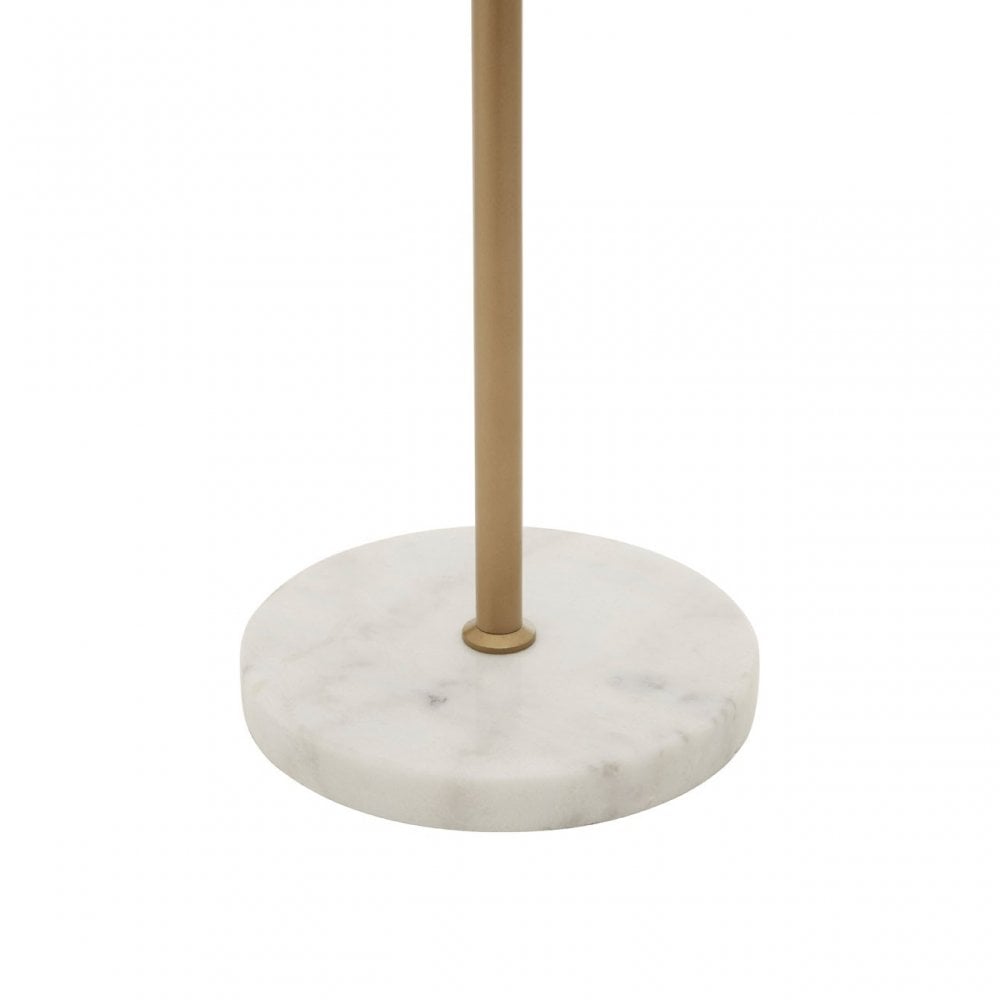 Revive Gold Finish Metal Floor Lamp, Gold