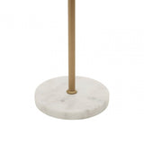 Revive Gold Finish Metal Floor Lamp, Gold