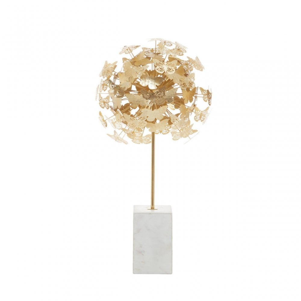 Butterfly Sculpture, White