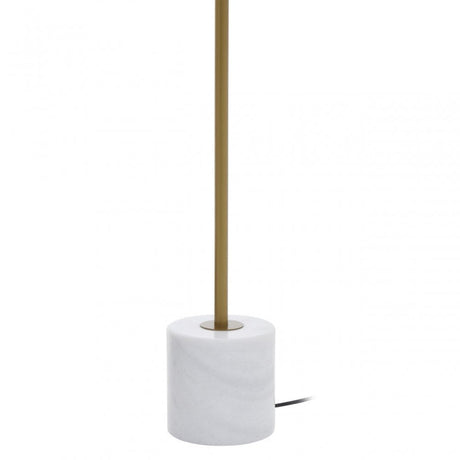Revive Gold Finish 2 Light Floor Lamp, Gold