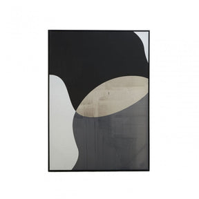 Astratto Abtract Wall Art, Grey