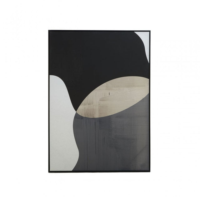 Astratto Abtract Wall Art, Grey