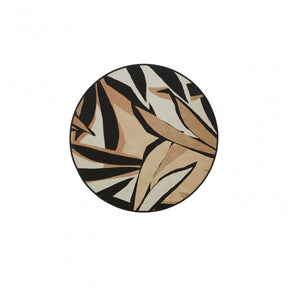 Astratto Round Canvas Wall Artwork, Assorted