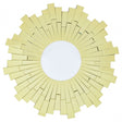 Dia Glitzy Small Circular Wall Mirror, Gold