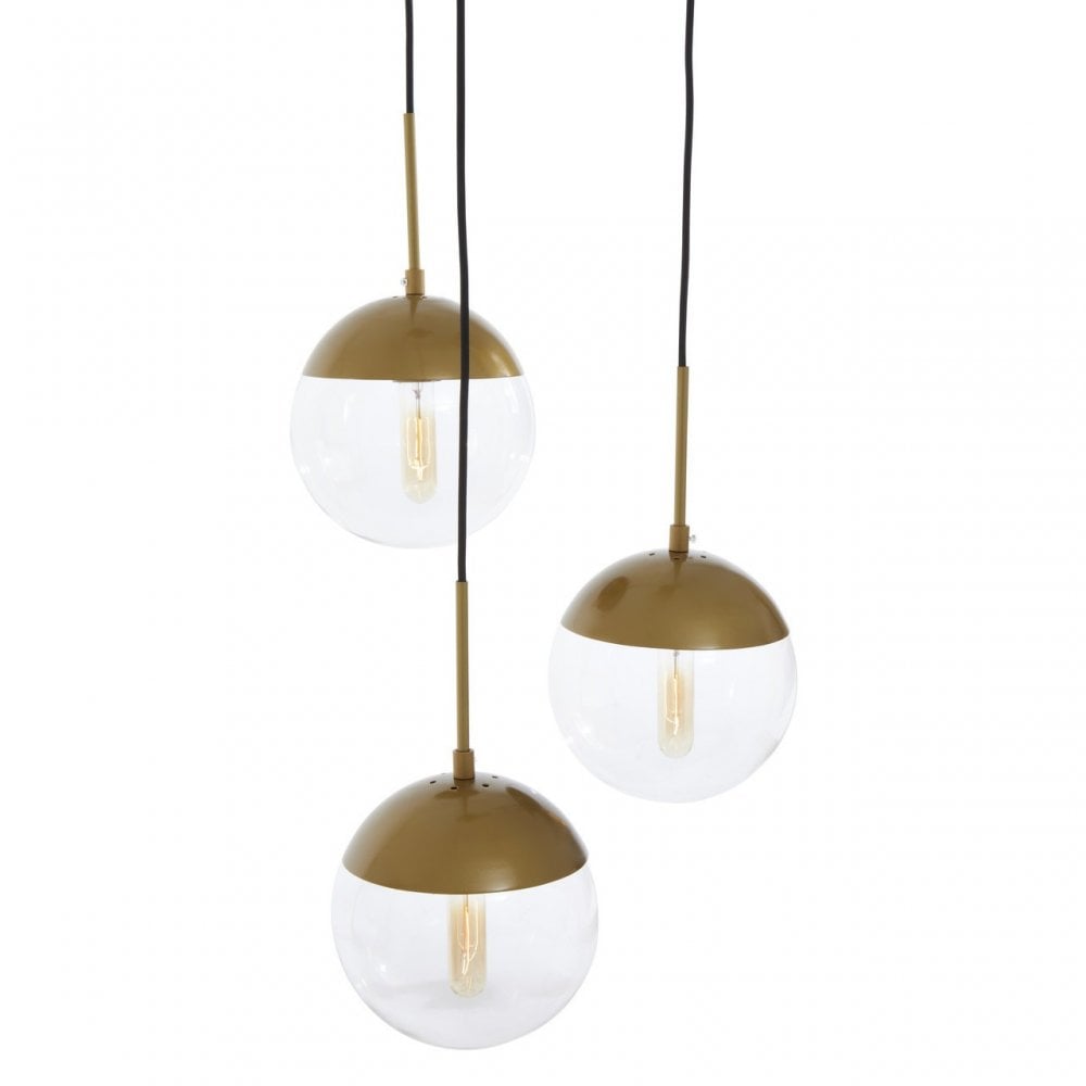 Revive Gold Finish Pendant Light