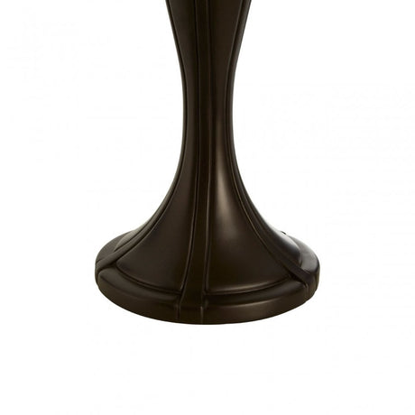 Wisteria Tiffany Umbrella Shade Table Lamp, Bronze