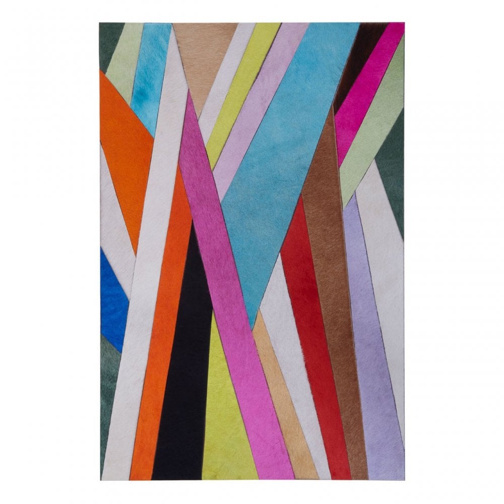 Safira Striped Wall Art, Multi-Coloured