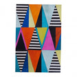 Safira Triangular Wall Art, Multi-Coloured