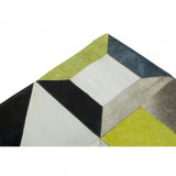 Safira Small Abstarct Rug, Black